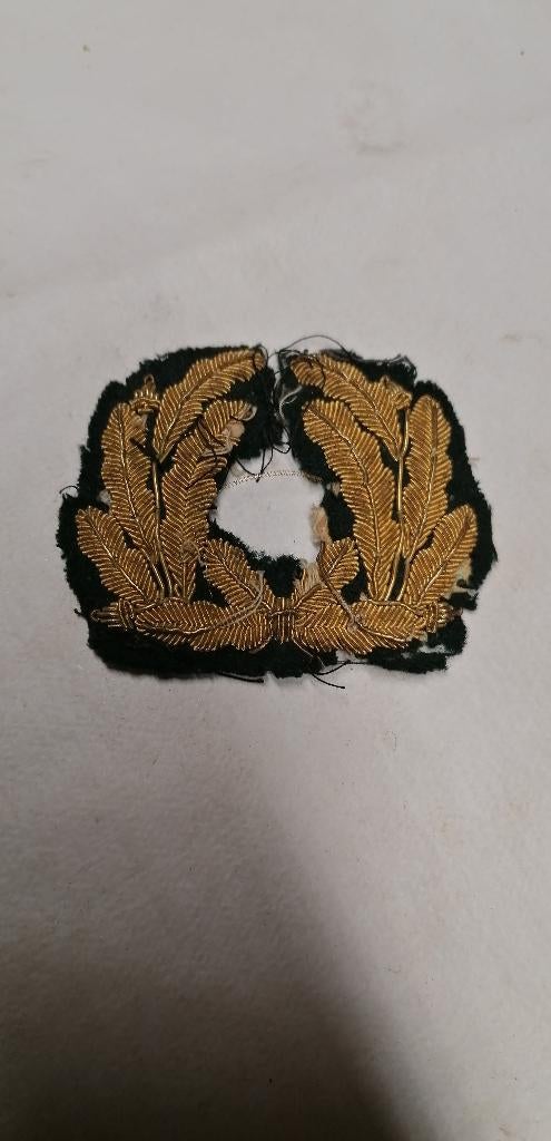 Kroon van Schirmutze Duitse militaire pet wo2, Verzenden, Overige soorten, Helm of Baret