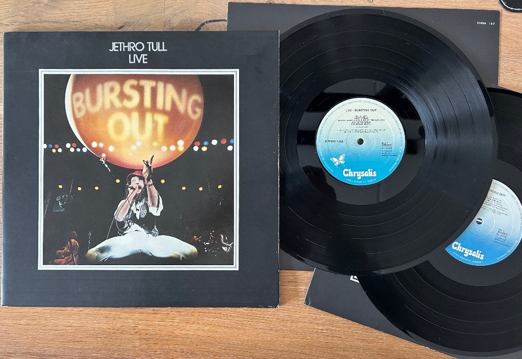 JETHRO TULL - Live-Bursting out ( 2LP; NMINT ), Verzenden, Zo goed als nieuw, Classic Rock, 12 inch