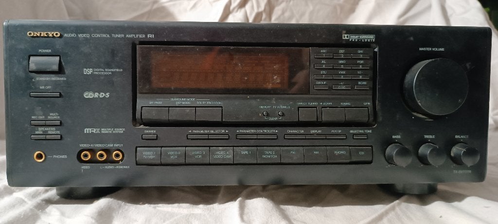 Amplificateur 5.1 ONKYO TX-SV727R ( pour pièces ), Audio, Tv en Foto, Ophalen, Niet werkend, 120 watt of meer, Onkyo