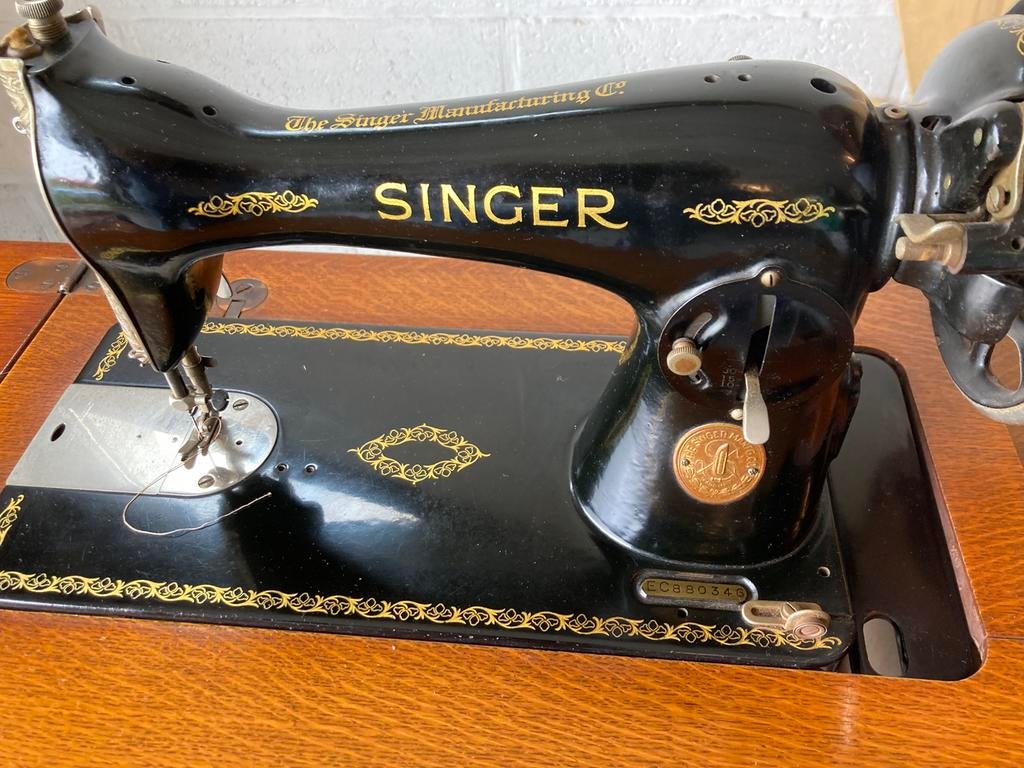 Naaimachine Singer, Ophalen