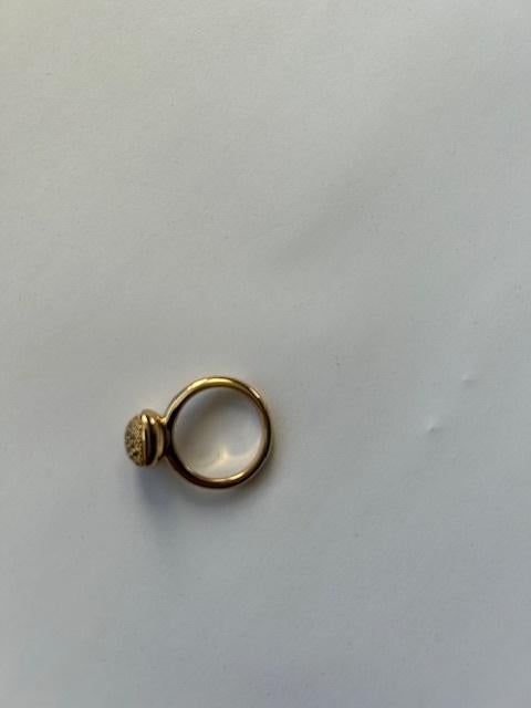 Mylene ring goudkleurig of bruinkleurig 18 kt, Ophalen of Verzenden, Nieuw, Dame