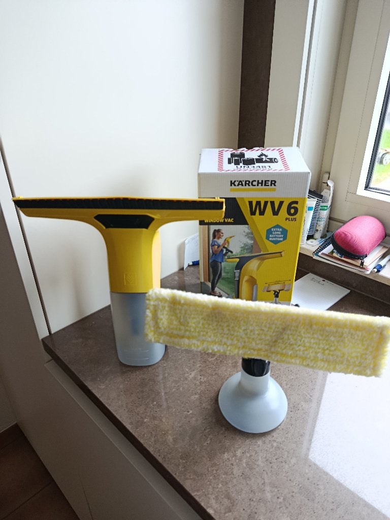 Nettoyeur de vitres Karcher WV6 plus, Enlèvement ou Envoi, Essuie-vitre ou Raclette