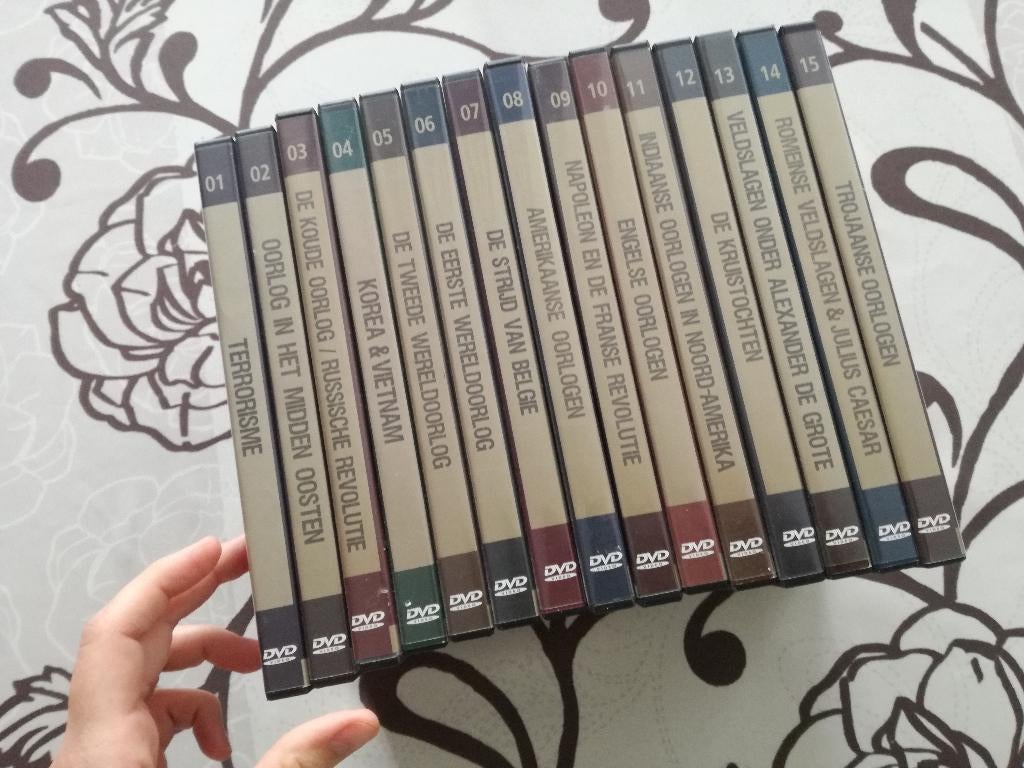 DVD collectie historische oorlogen 15 stuks, Ophalen of Verzenden, Zo goed als nieuw