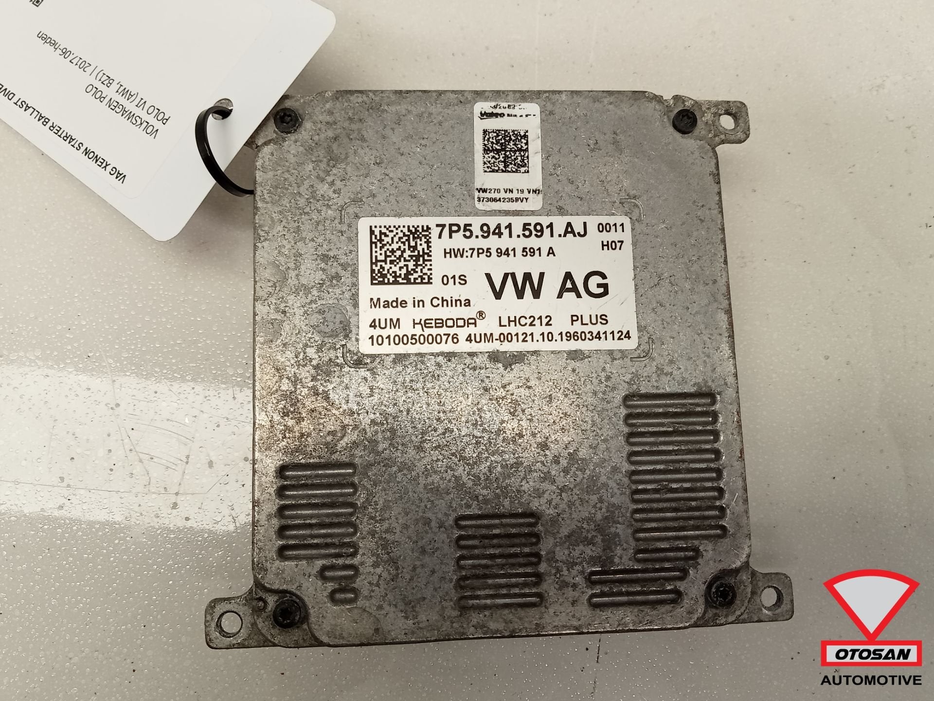 Module de ballast x non pour VW Golf 7 restyl e (7P5941591AJ, Volkswagen, Volkswagen AG, Vw@volkswagen.de, Utilisé