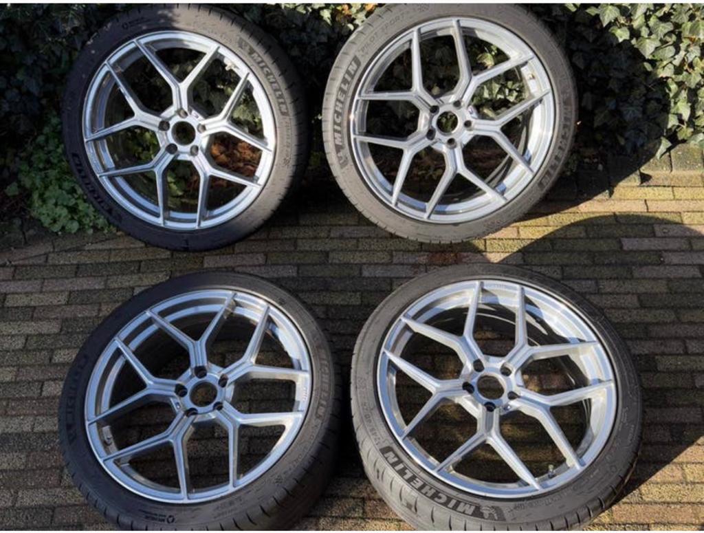 Raffa velgen 20 inch met michelin banden, Auto-onderdelen, Banden en Velgen, Ophalen, 20 inch, Band(en)