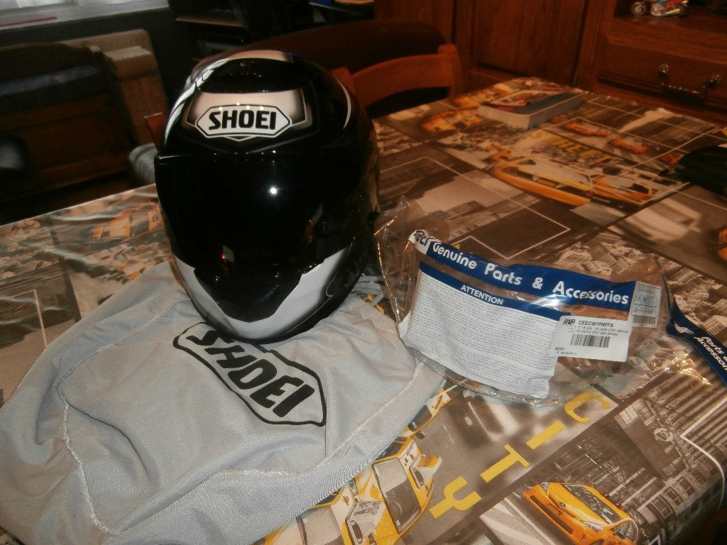 1 casque intégral SHOEI SW1 taille L + 1 new visière blanche, Motoren, Kleding | Motorhelmen, Heren, Ophalen of Verzenden, Integraalhelm