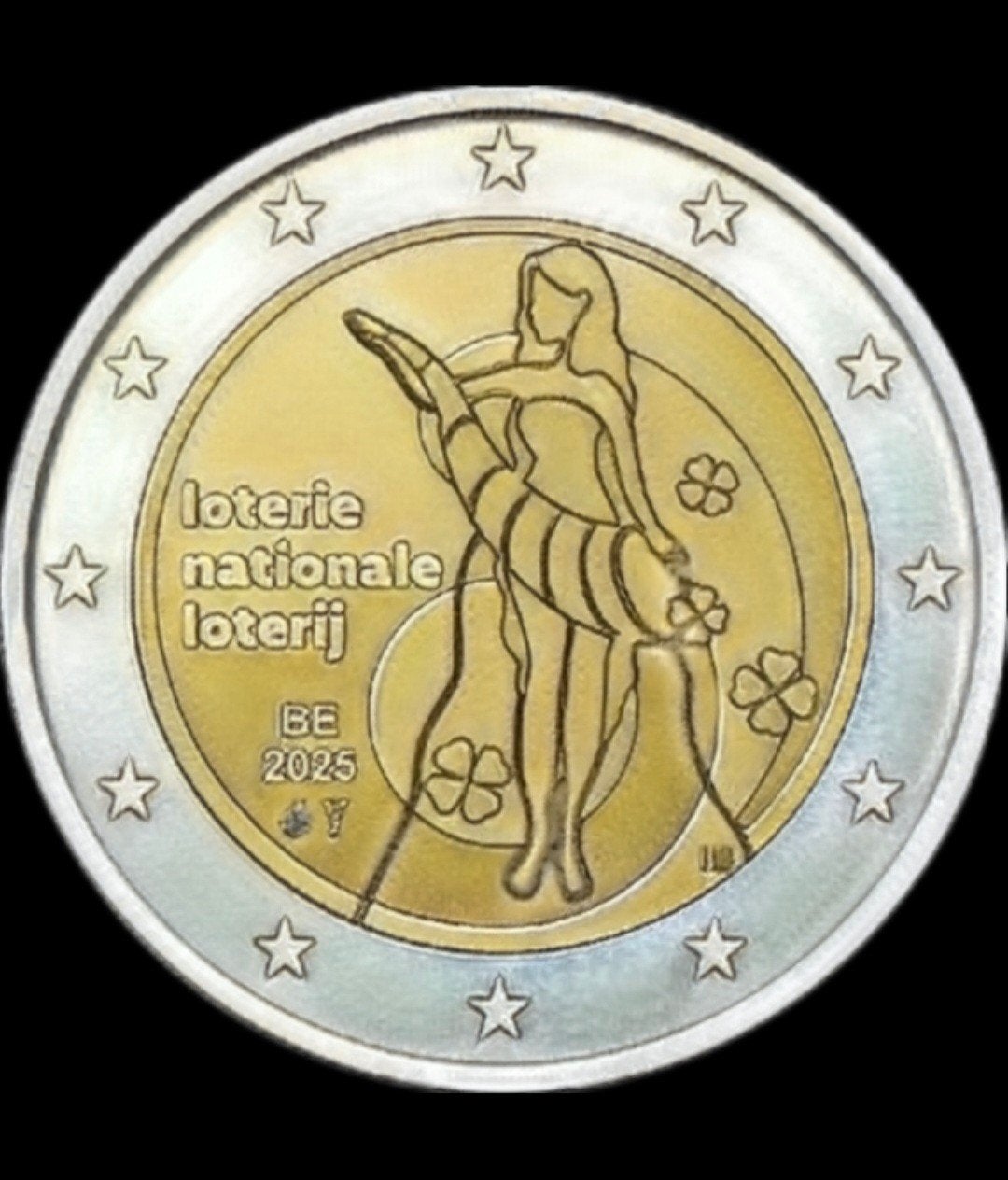 Pièce 2€ rare, La Loterie Nationnale 2025, Timbres & Monnaies, Envoi