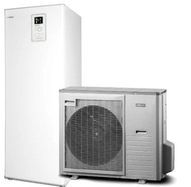 NIBE 8kw Warmtepomp + Vloerverwarming (Compleet!), Ophalen, Hoog rendement (Hr), Cv-ketel of Combi-ketel, Nieuw
