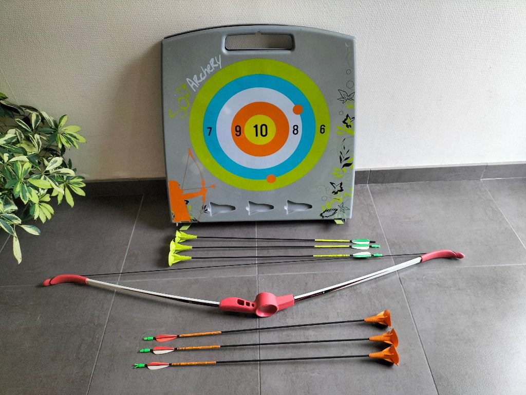 Boogschietset, Ophalen, Gebruikt