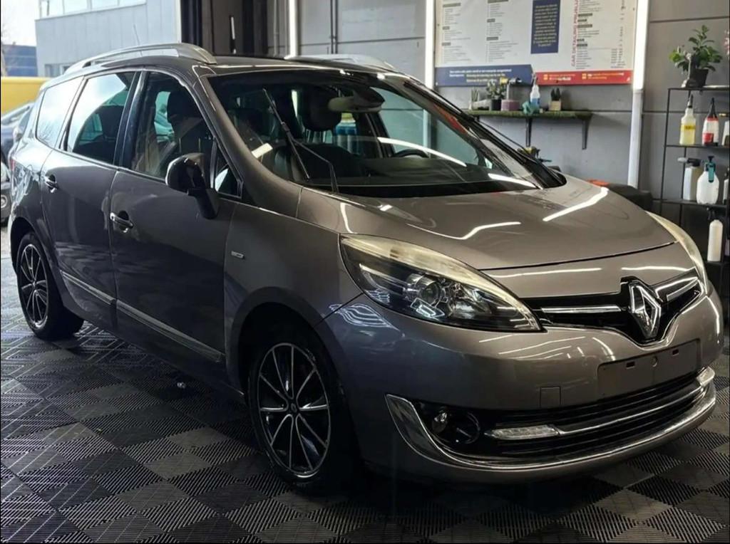 Renault Scenic BENZ. 130.000KM BJ.2013 7-ZITPL. 1ST EIGENAAR, Auto's, Monovolume, Gebruikt, Zwart, 4 cilinders