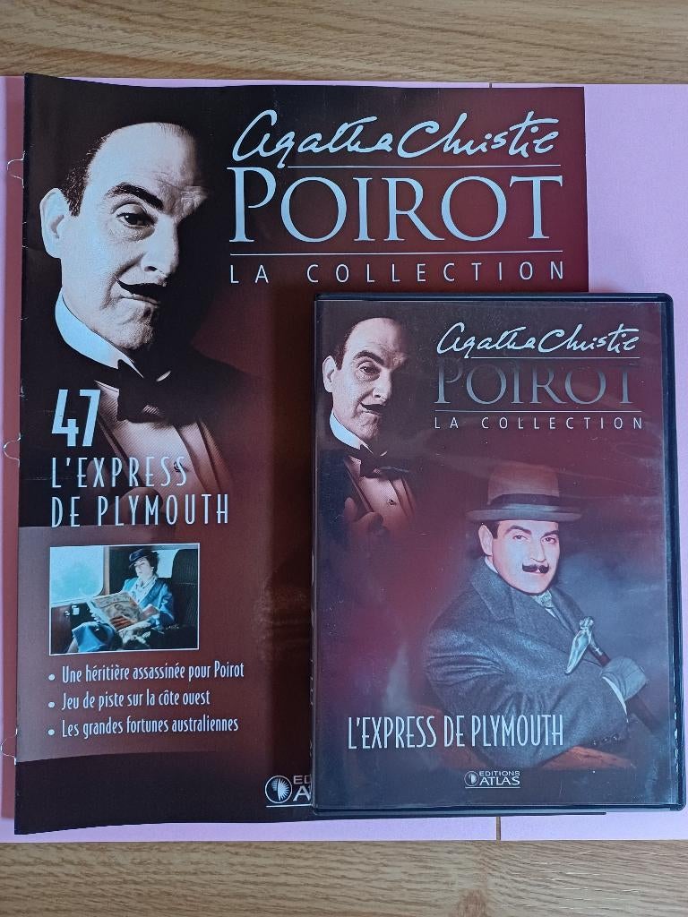 DVD Hercule Poirot + verklarend boekje, Ophalen of Verzenden, Zo goed als nieuw