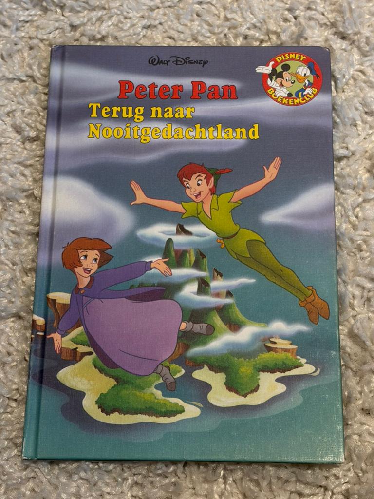 Disney boekenclub - Peter Pan terug naar Nooitgedachtland, Boeken, Ophalen of Verzenden, Gelezen, Jongen of Meisje, Fictie algemeen