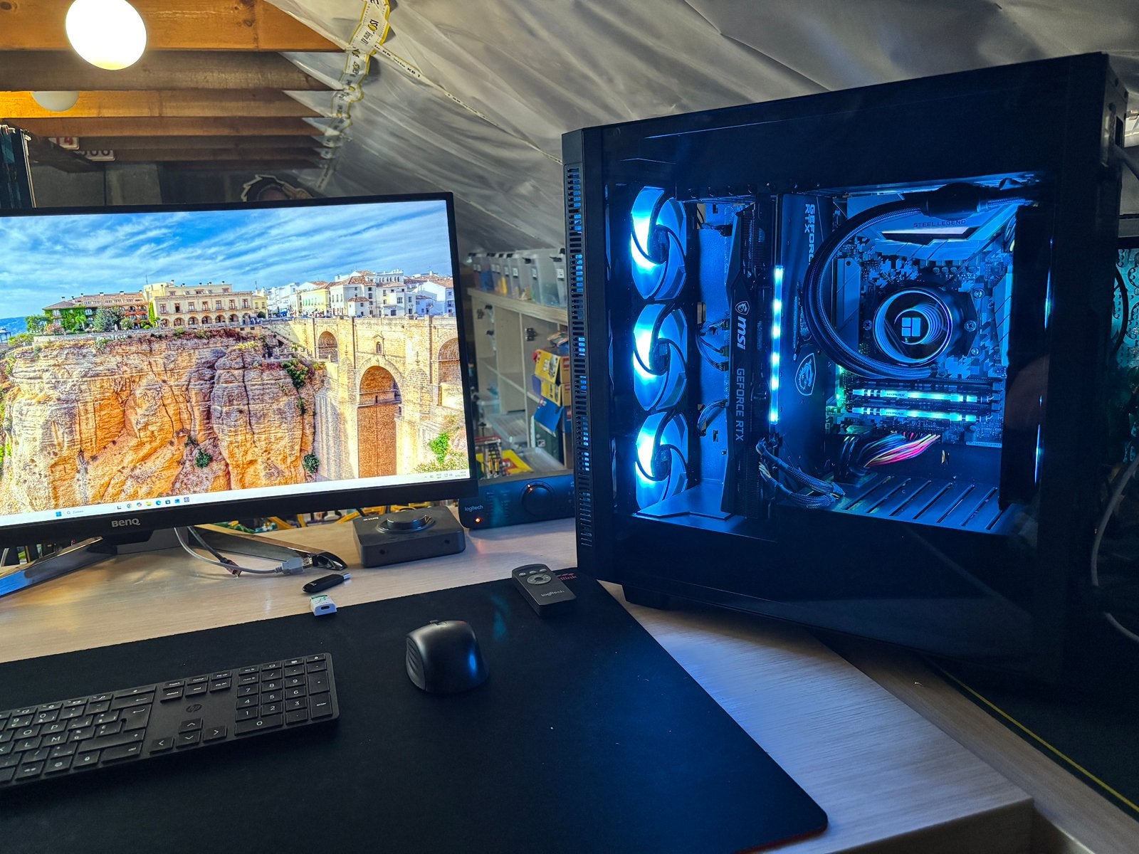 Gaming computer ryzen 5 5600 rtx 3070, Ophalen, Gebruikt, Gaming, SSD