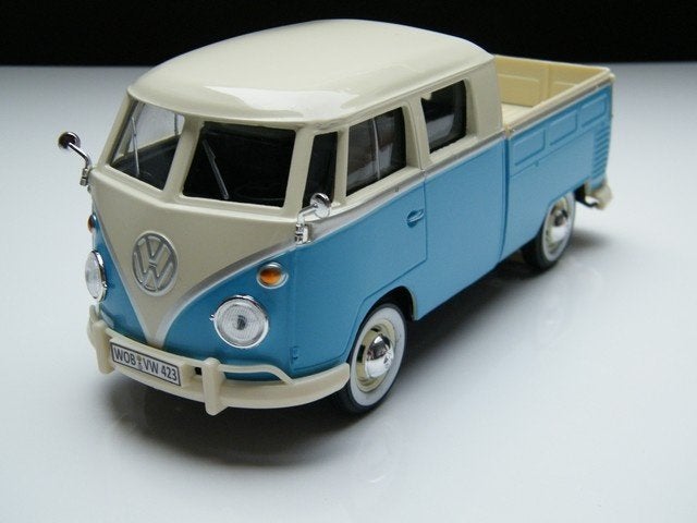 Modelauto Volkswagen T1 Pickup Type 2 – Motormax 1:24, Verzenden, Nieuw, Bus of Vrachtwagen, Motormax