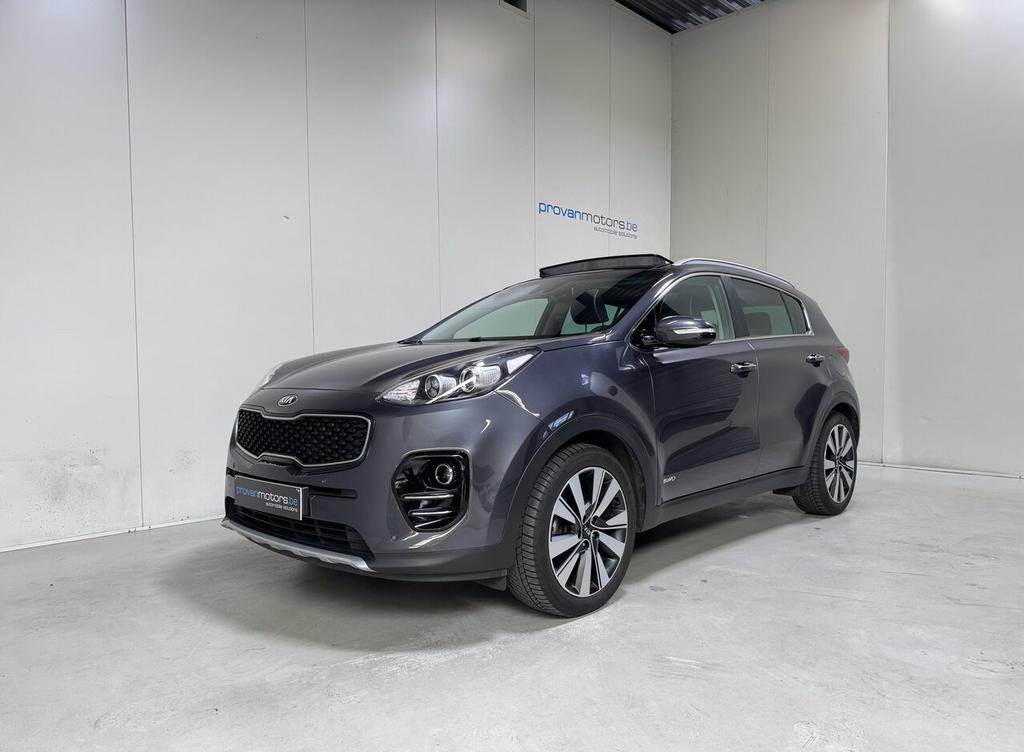 Kia Sportage 1.6 Benzine Autom. 4WD - GPS - Airco - Topstaa, Auto's, Kia, Particulier, Sportage, 4x4, Airconditioning, Apple Carplay