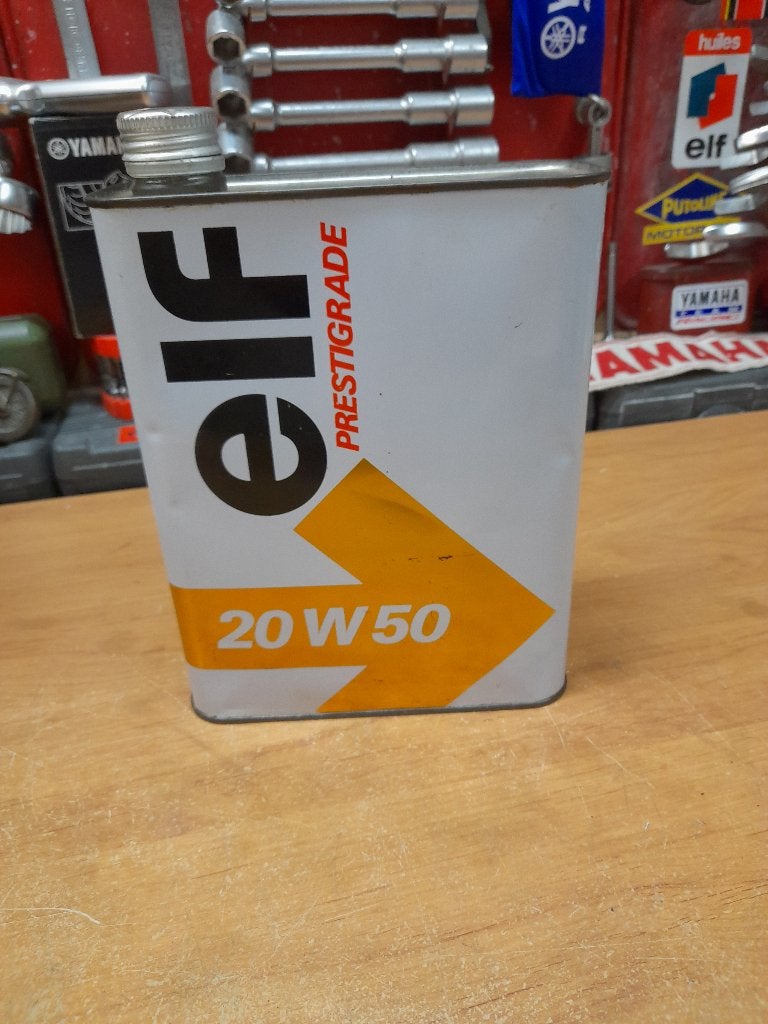 Koudoliekan elf prestigrade 20w50, Verzamelen, Merken en Reclamevoorwerpen, Ophalen of Verzenden, Gebruikt, Overige typen