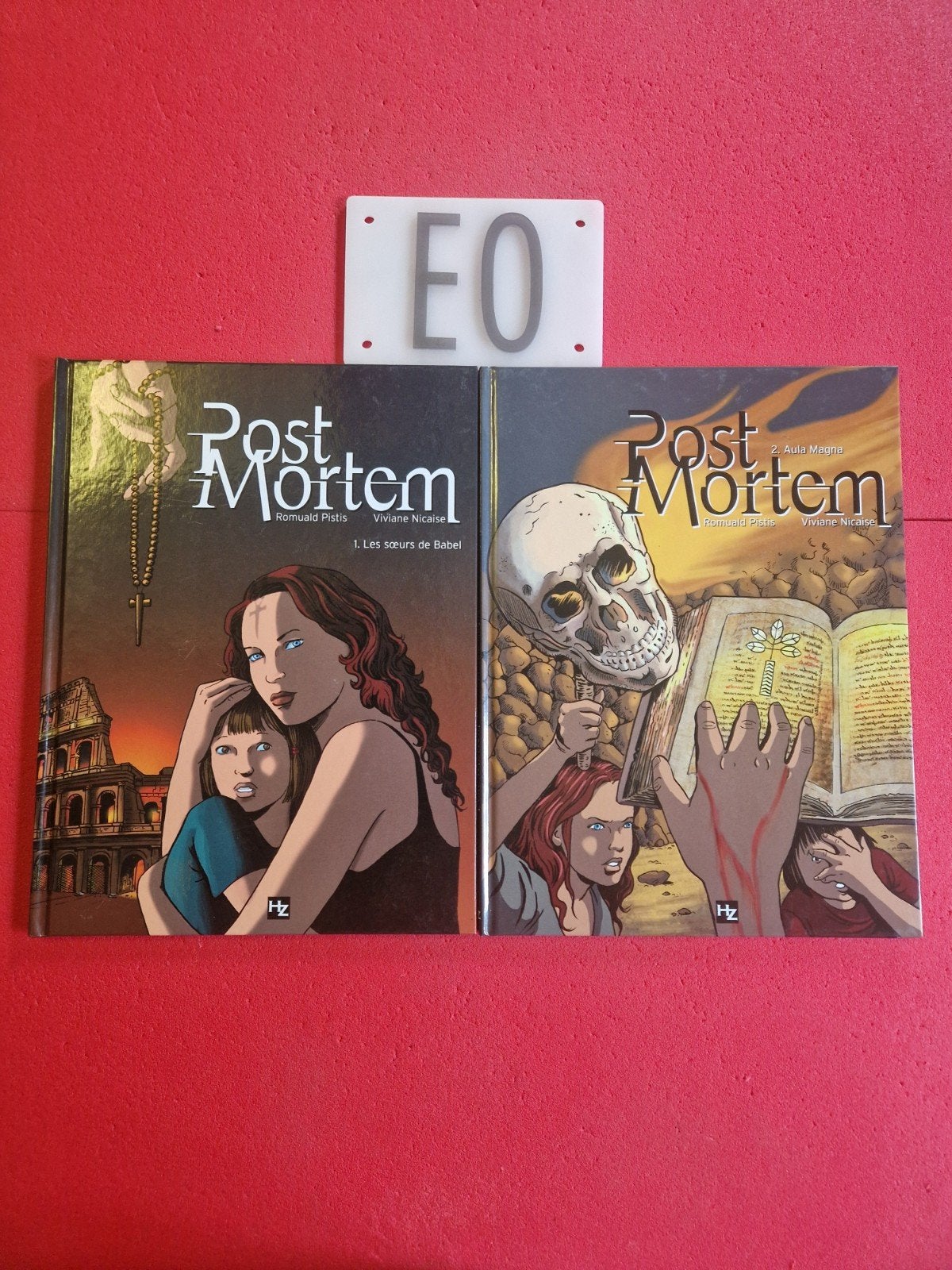 lot de 2 bd post mortem 1 et 2,EO (intégrale de la série), Ophalen of Verzenden