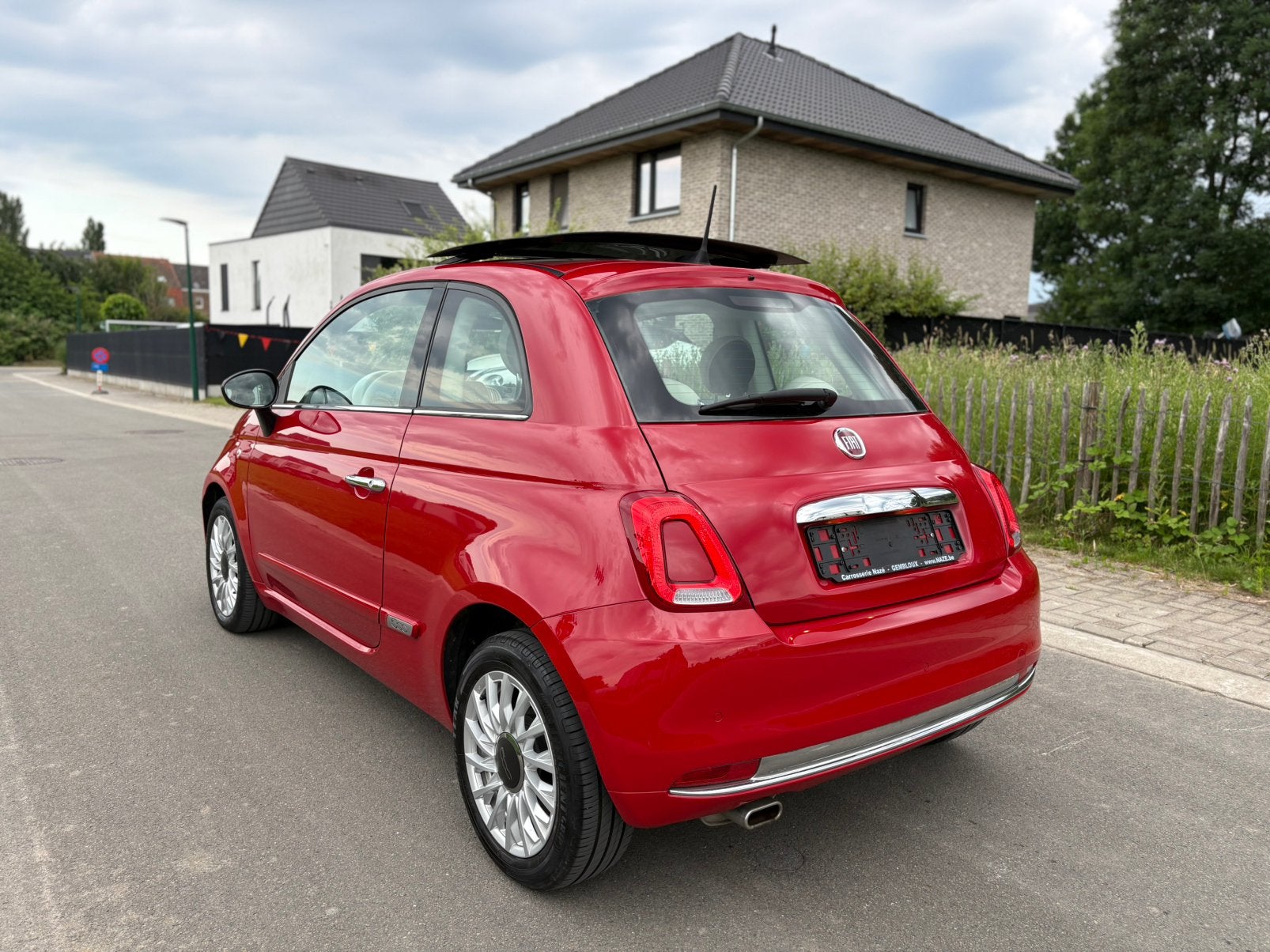 Fiat 500 1.2 LOUNGE#47000km#open dak#carplay#dig airco#, Autos, Fiat, Essai à domicile, Achat, Entreprise, Garantie prolongée