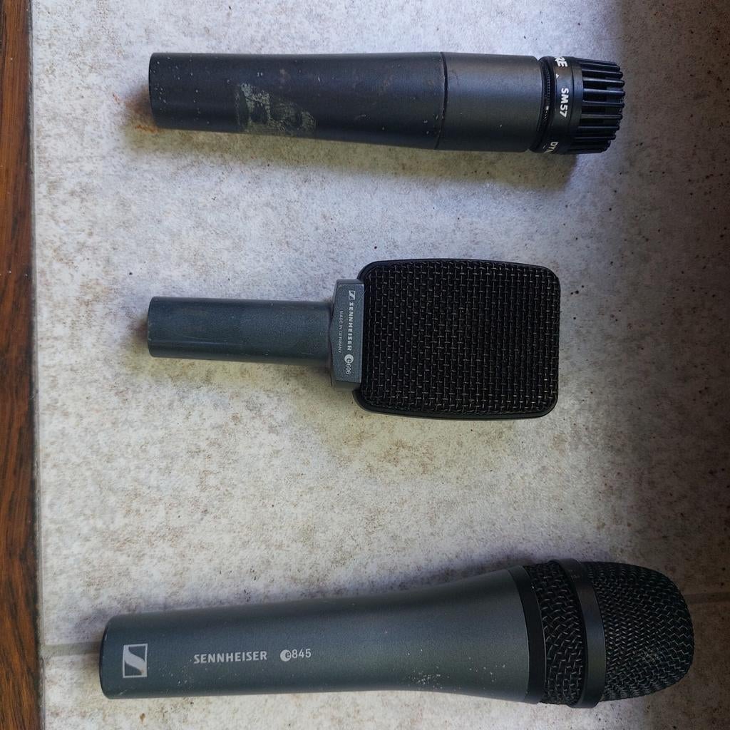 Sennheiser E606 E945 Shure SM57, Musique & Instruments, Enlèvement ou Envoi