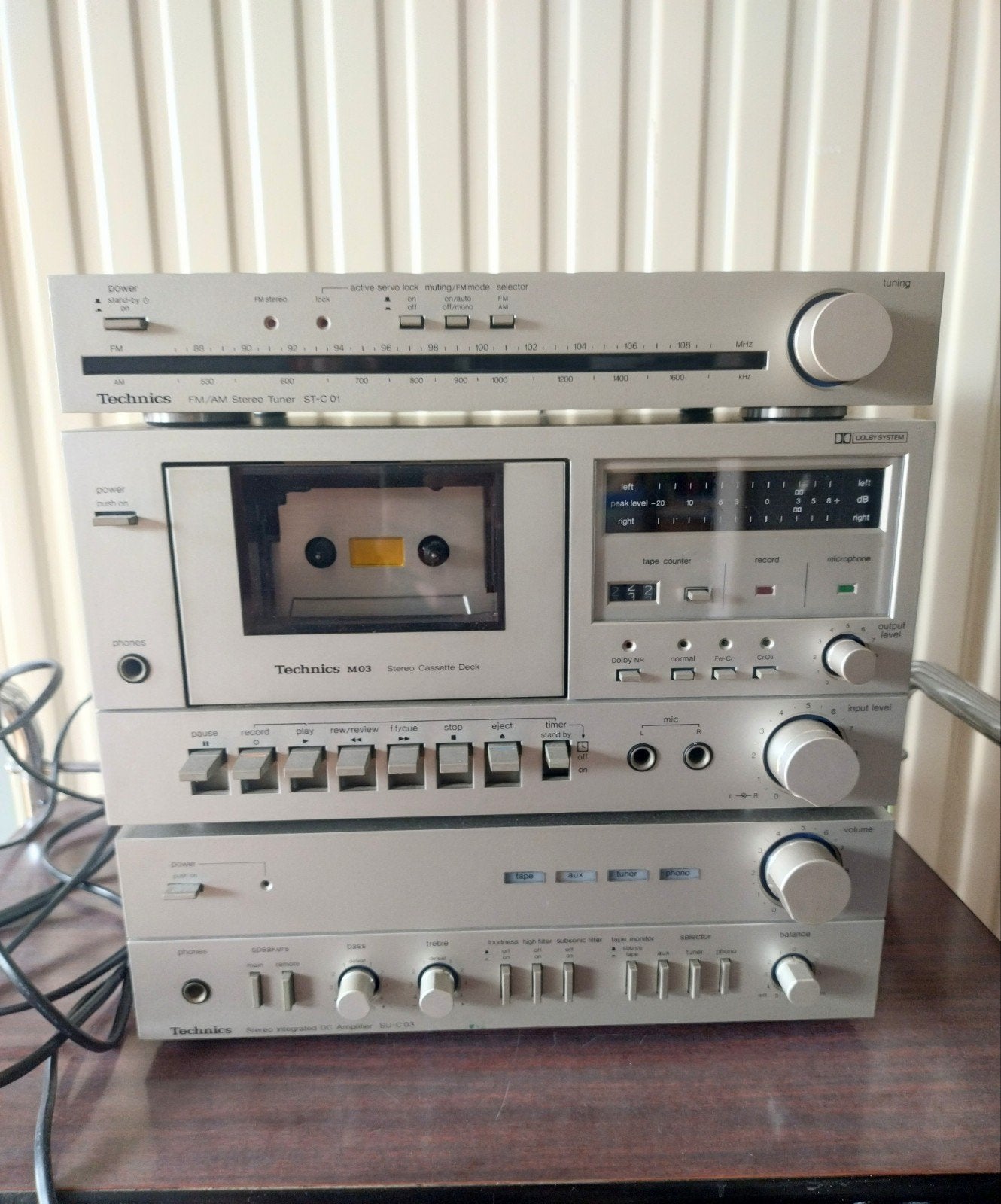 Technics stereo keten, Ophalen of Verzenden, Cassettedeck