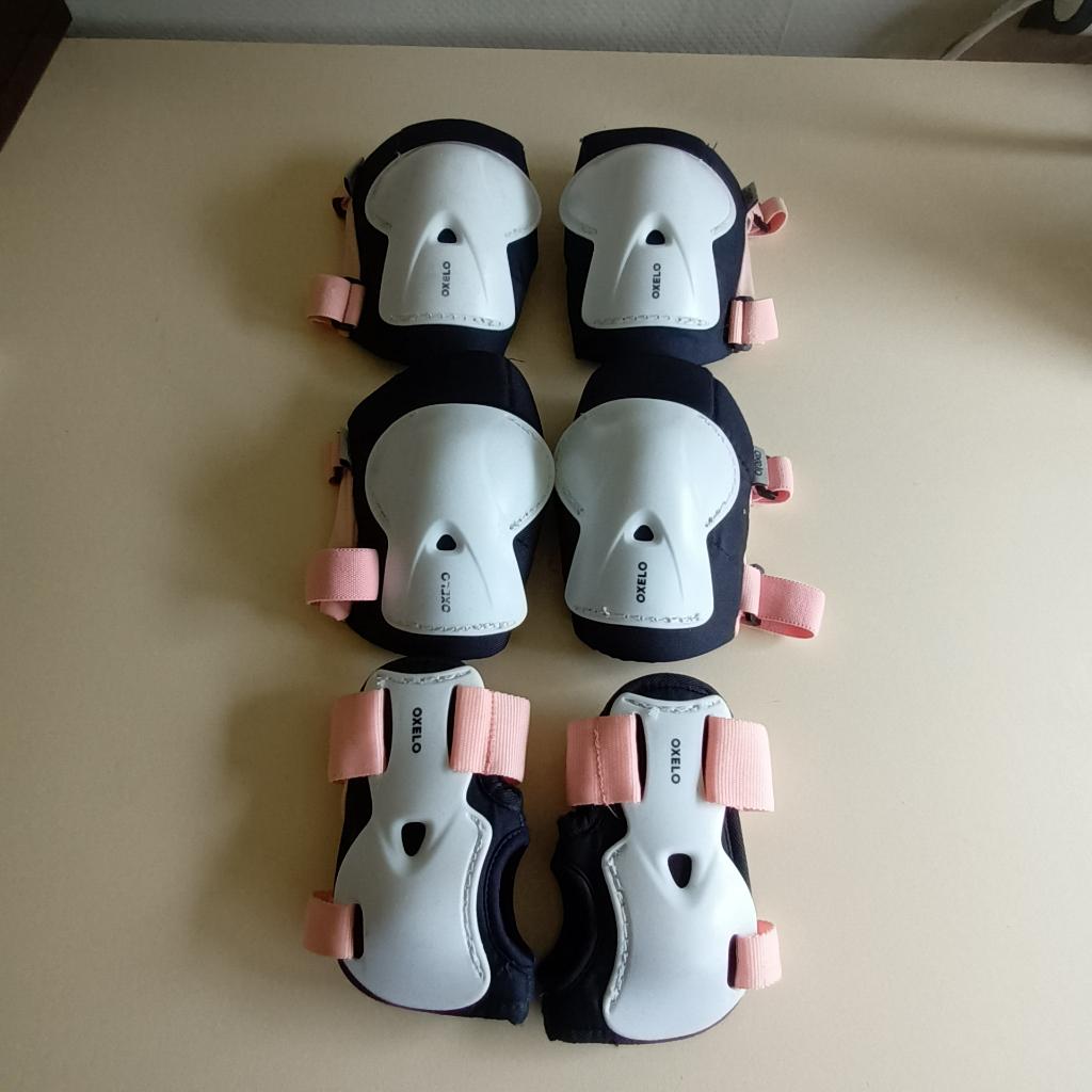 Oxelo Pols, ellenboog, kniebeschermers SET, Verzenden, Kinderen
