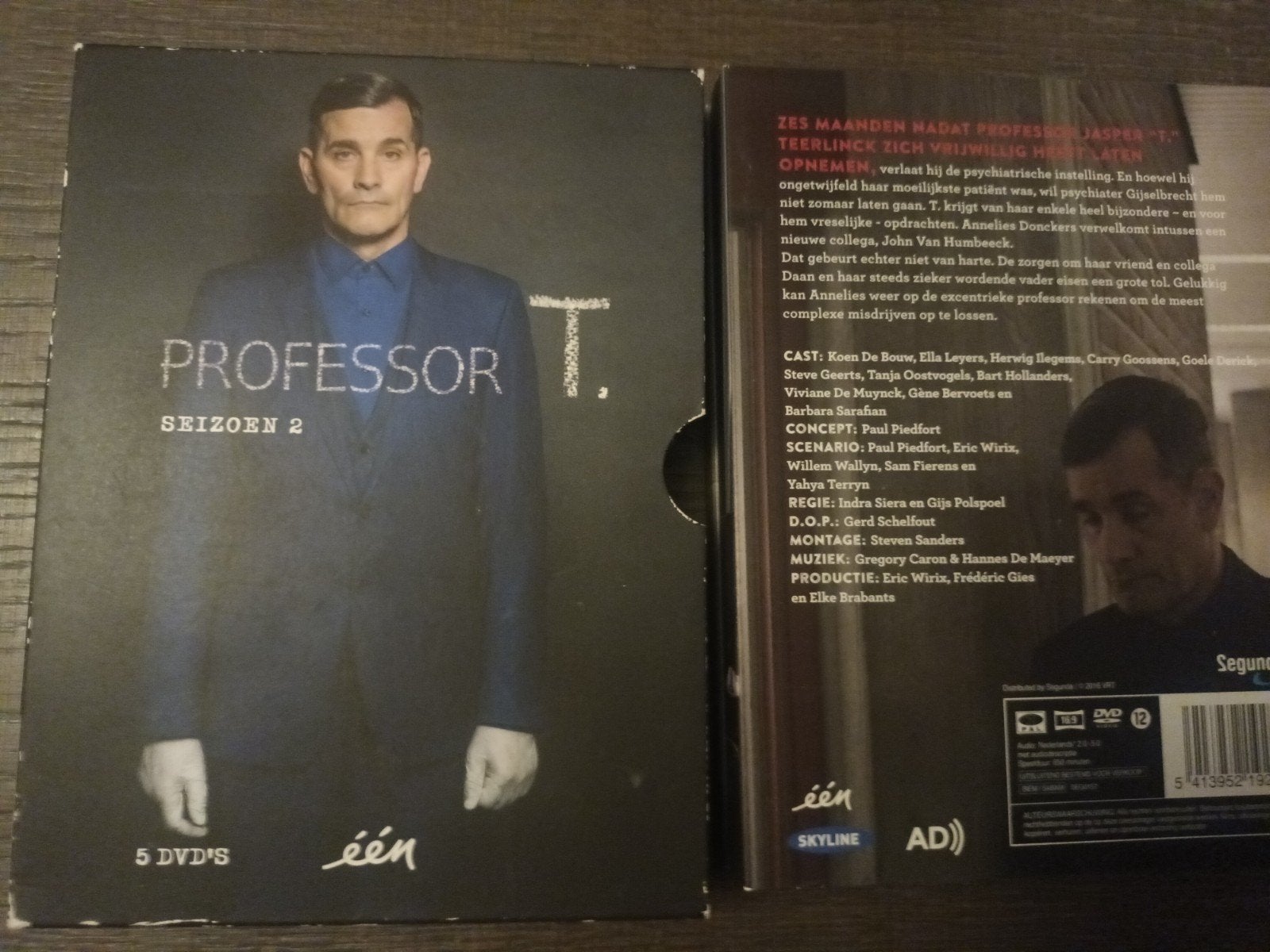 dvd box Professor T seizoen 2, Cd's en Dvd's, Ophalen of Verzenden