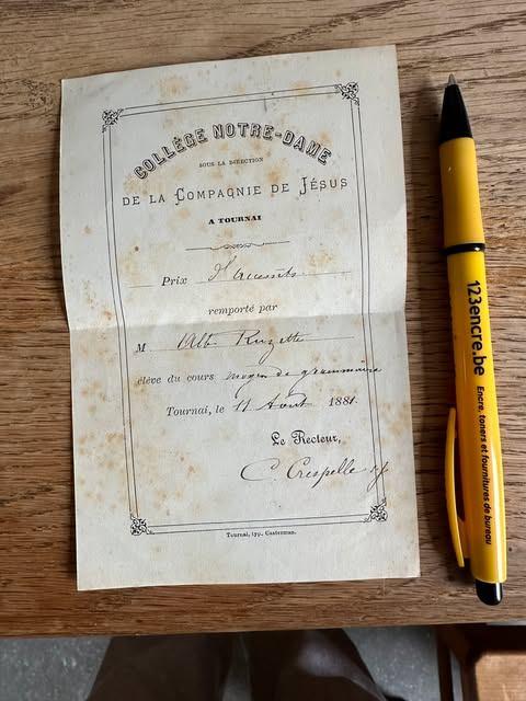collége Notre Dame Tournai 1881, Ophalen of Verzenden, Overige typen