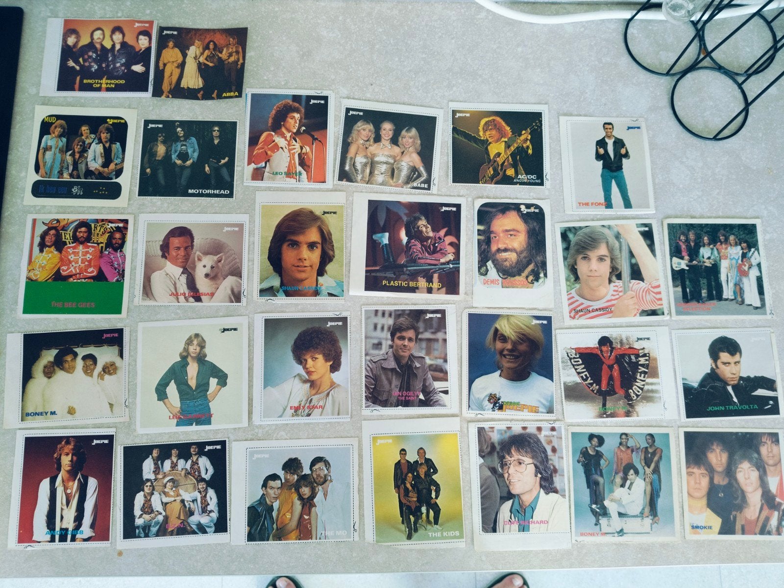29 Vintage joepie plaatjes, Verzamelen, Ophalen of Verzenden