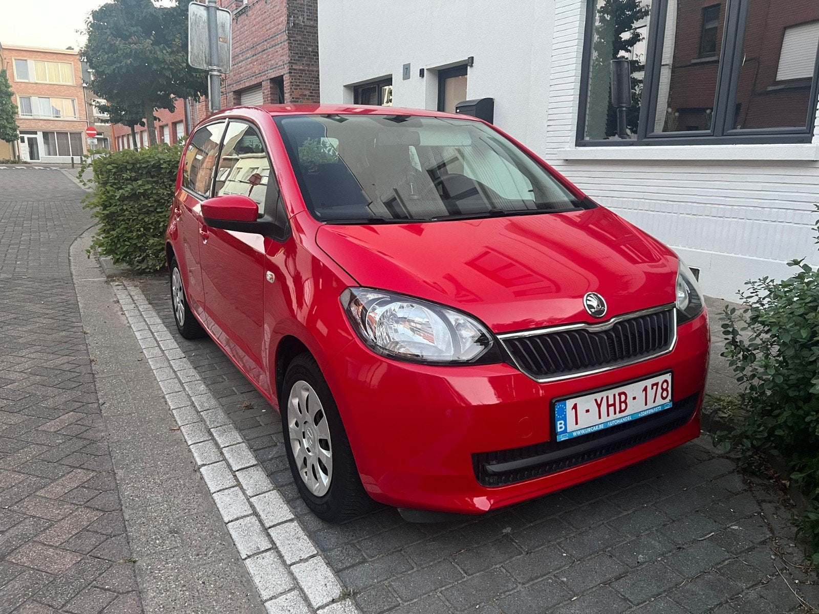 Škoda Citigo 1.0 MPI 60pk | 5-deurs | Airco | 140.000 km, Voorwielaandrijving, Stof, Elektrische ramen, Handgeschakeld