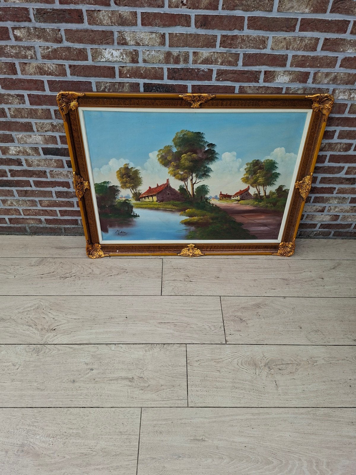 groot schilderij 115x85 cm, Enlèvement