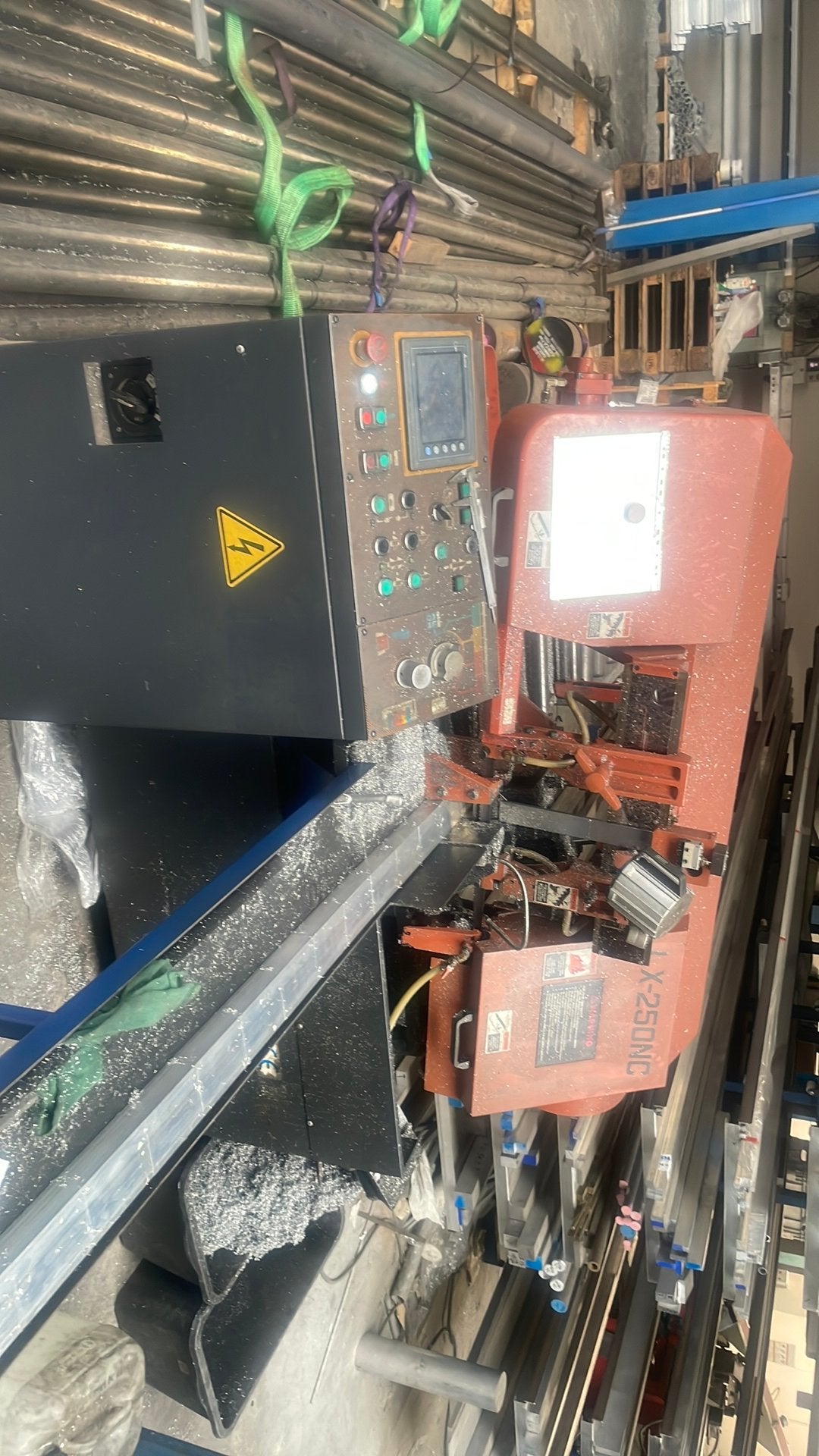 Cnc automatische zaagmachine, Doe-het-zelf en Bouw, Ophalen, Gebruikt, Overige metalen