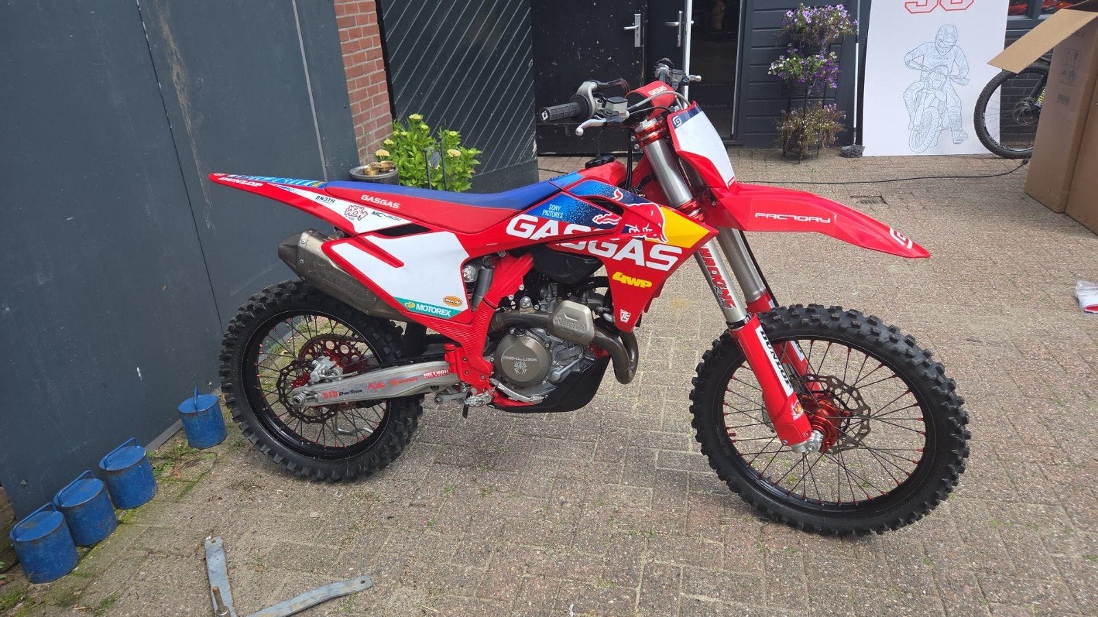 GASGAS MC 450 FACTORY EDITIE, Ophalen