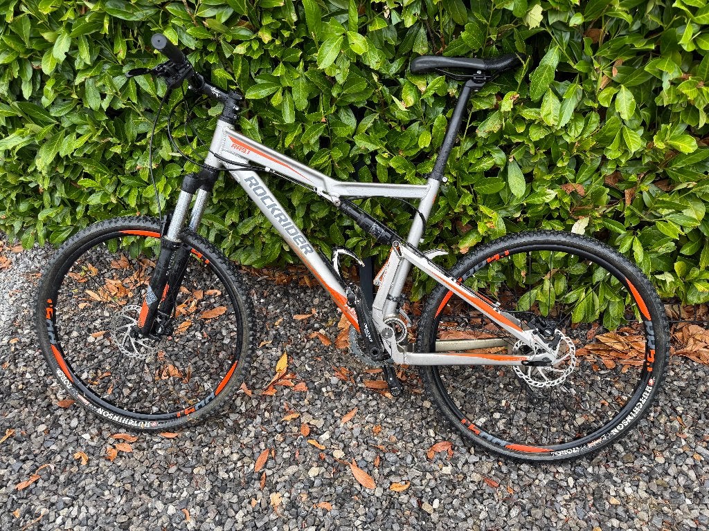 Lot de 4 vélos B'Twin / Rockrider – À remettre en état, VTT tout suspendu, Enlèvement, Utilisé