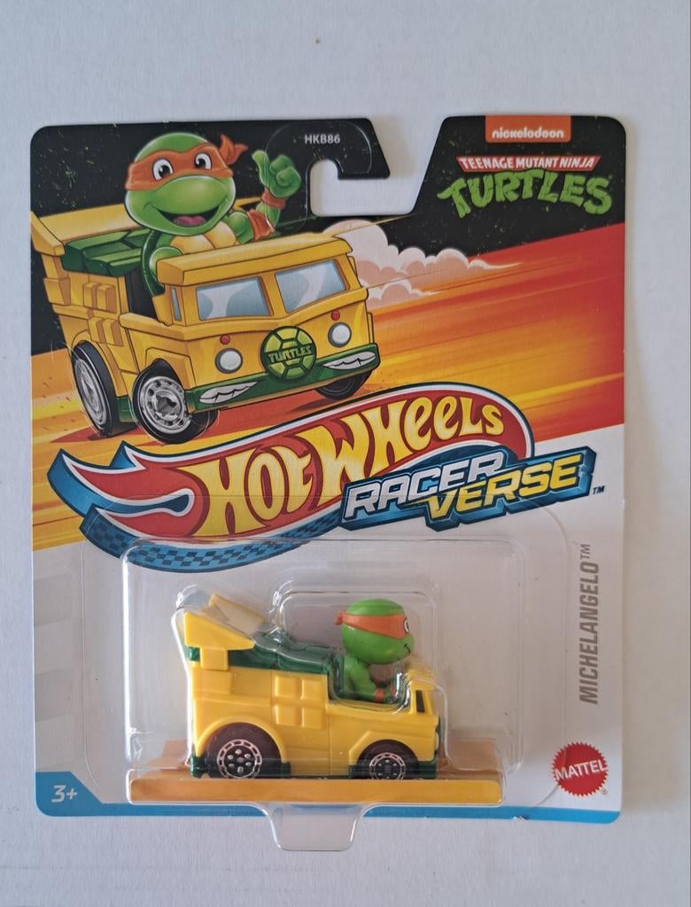 Tortue ninja hotwheels prémium, Hobby & Loisirs créatifs, Enlèvement ou Envoi, Neuf, Voiture