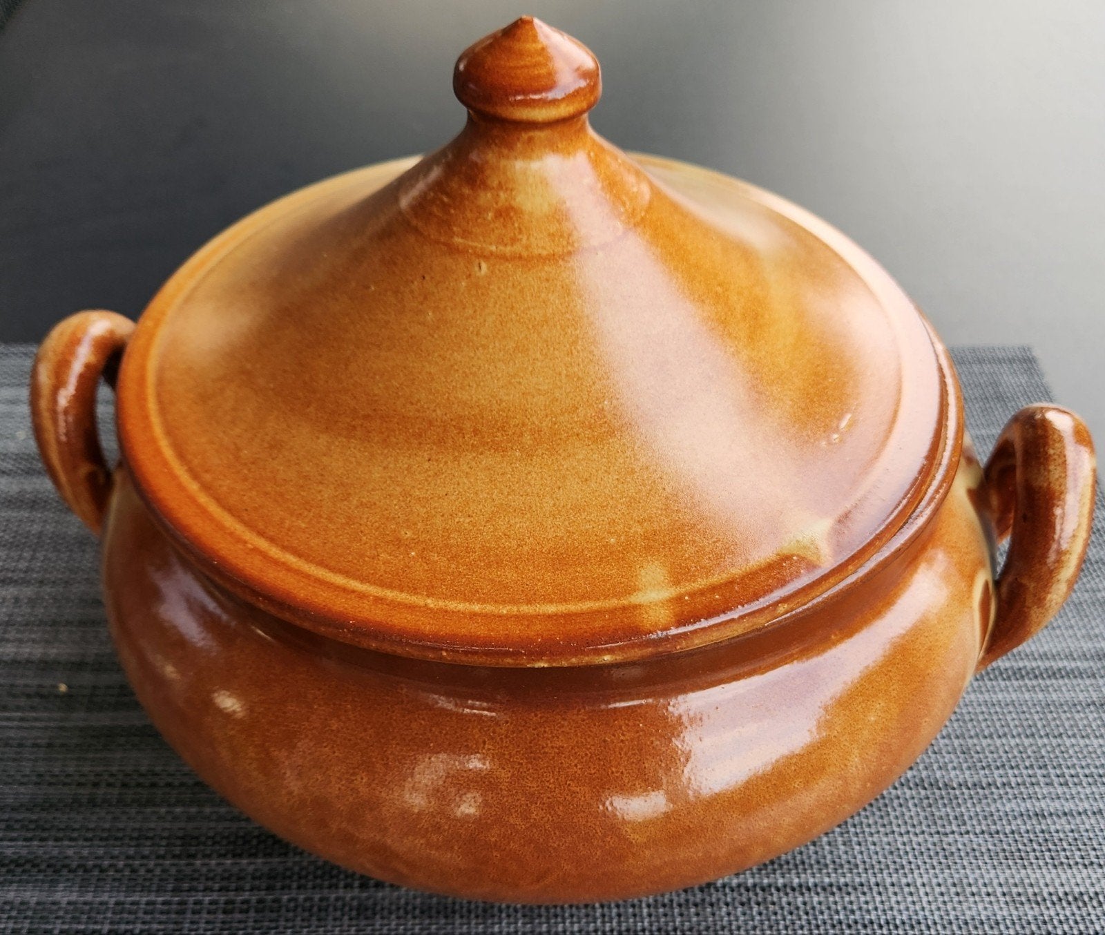 SOUPIERE VINTAGE en grès émaillé, Antiek en Kunst, Ophalen