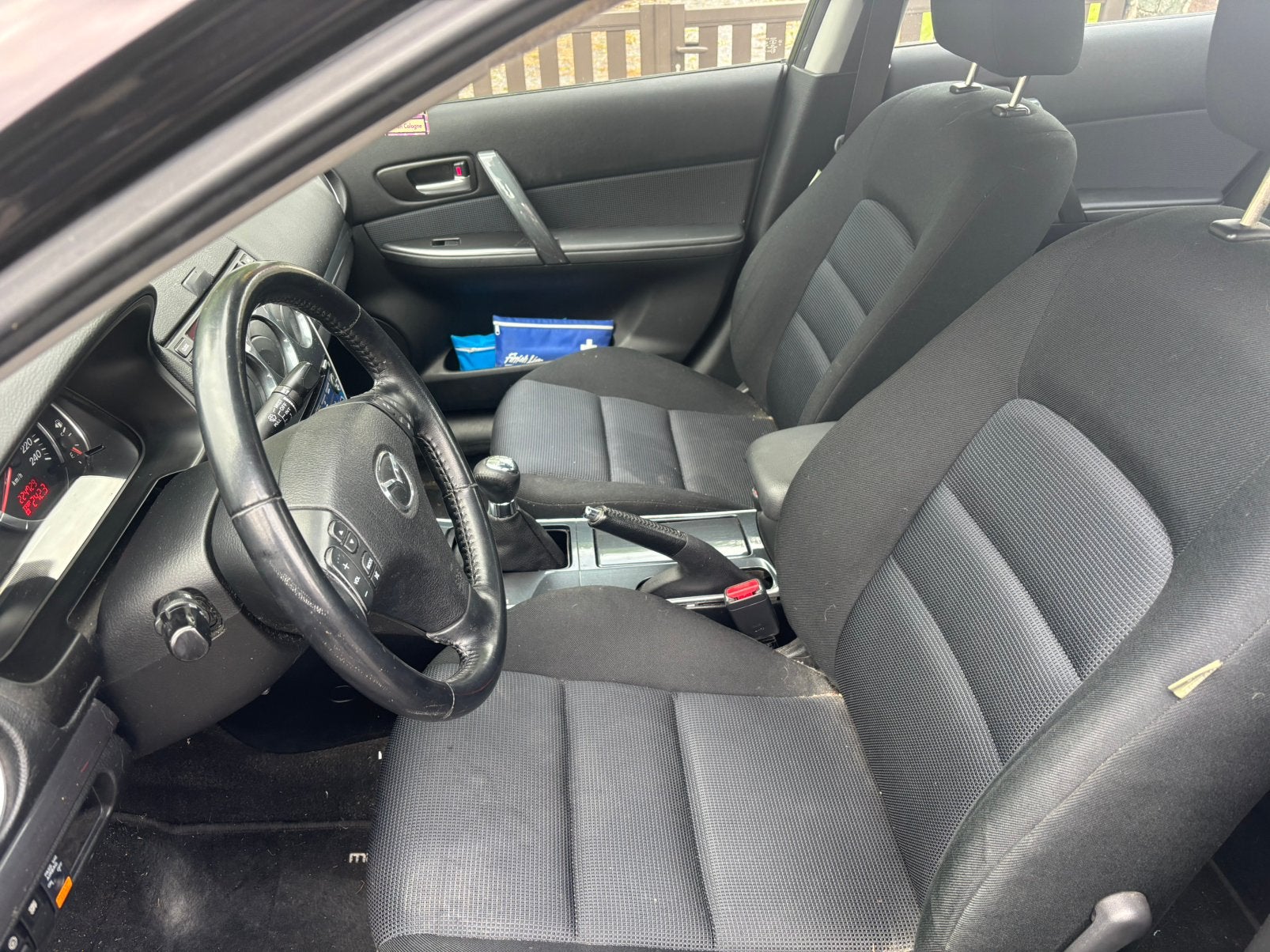 Mazda 6-dieselmotor met 220.000 km jaar 2007, Auto's, Elektrische ramen, Diesel, Particulier, MX-6