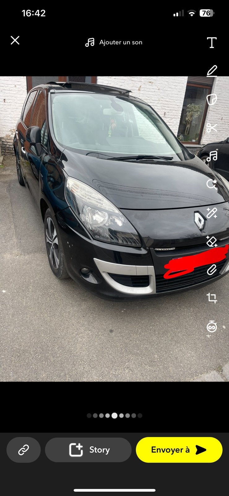 Voiture pour export, Enlèvement