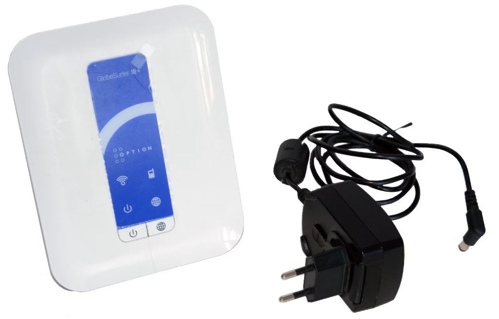 Option GlobeSurfer SIM WiFi Modem Router Internet, Ophalen, Gebruikt, Router met modem