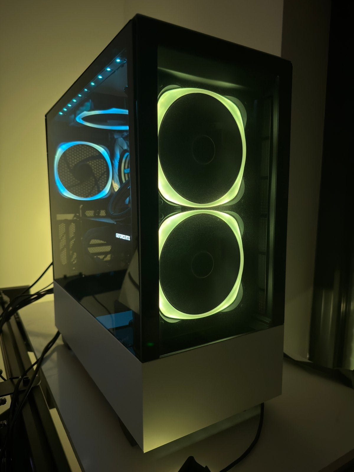 Pc - rtx 3080 - NZXT - 2To SSD Samsung - Alim 850w, Computers en Software, Desktop Pc's, Ophalen, Zo goed als nieuw, SSD