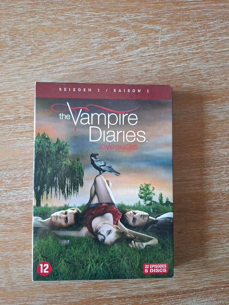 Dvd Box The Vampire Diaries - Seizoen 1, Vanaf 12 jaar, Ophalen of Verzenden, Zo goed als nieuw