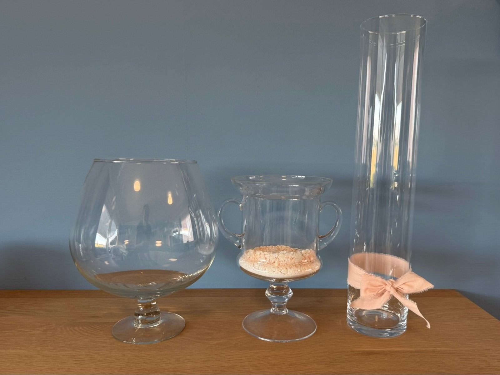 Decoratie glas vaas, Antiek en Kunst, Ophalen