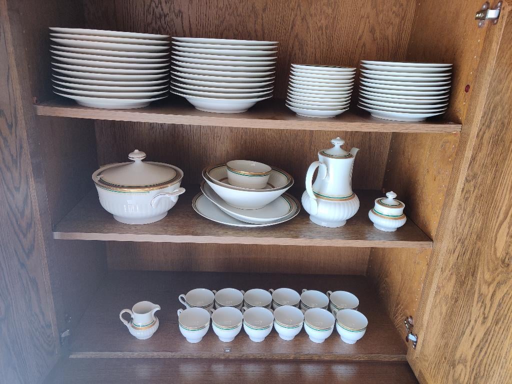 Compleet eetservies, Ophalen