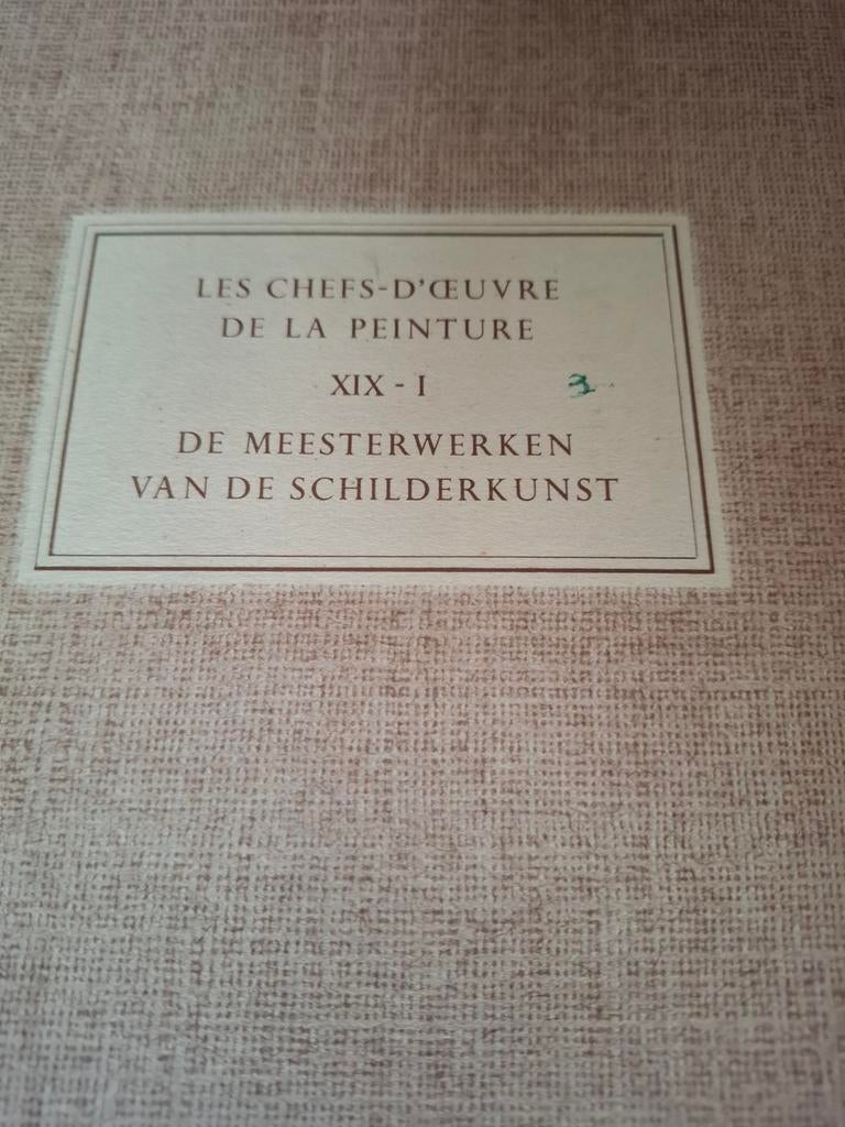 Meesterwerken van de schilderkunst. Kuifje's bon, Antiek en Kunst, Ophalen