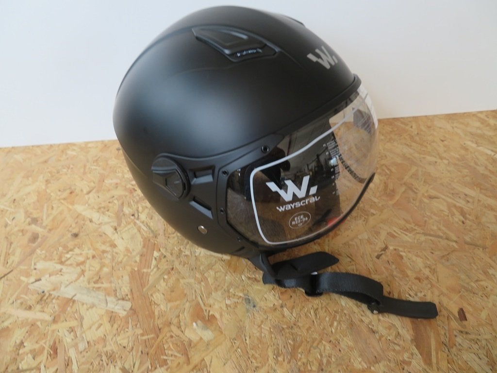 Wayscral scooterhelm, Fietsen en Brommers, Brommerhelmen, Nieuw, Medium, Ophalen of Verzenden