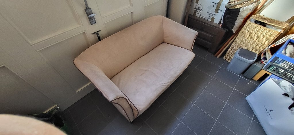Canapé deux places, Maison & Meubles, 75 à 100 cm, Moins de 150 cm, Banc droit, Enlèvement