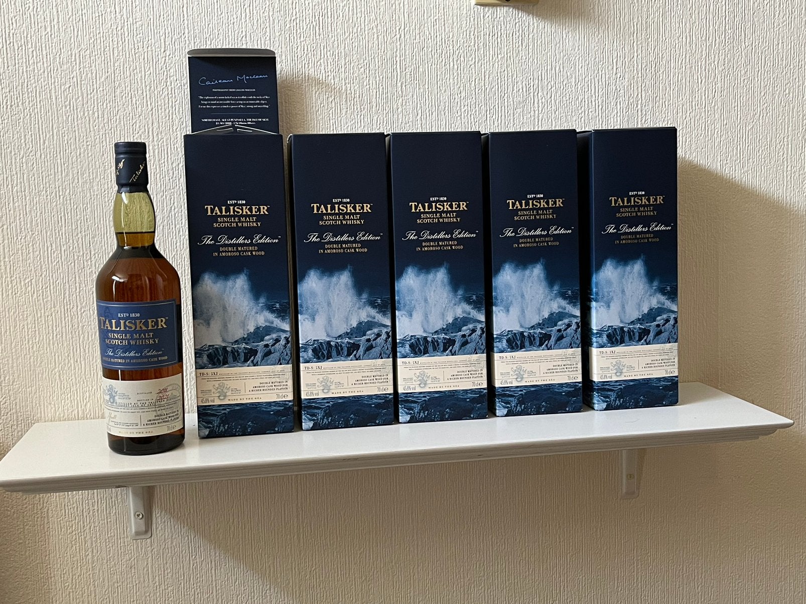 Talisker Distillers Edition 2011/2021, 5 flessen, Ophalen of Verzenden, Nieuw