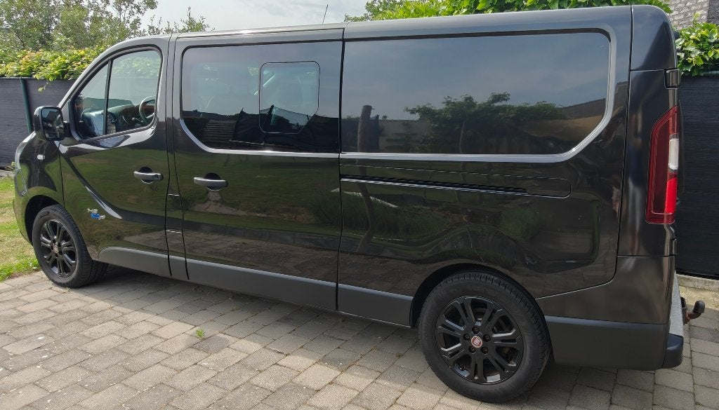 Fiat Talento twinturbo diesel- dubbele cab. - 6 zit - leder, Autos, Fiat, Cuir, 4940 kg, Euro 6, 5 portes