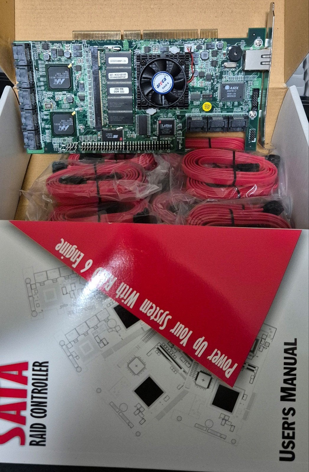 Areca ARC-1160 – 16-Port SATA II RAID Controller PCI-X, Ophalen of Verzenden
