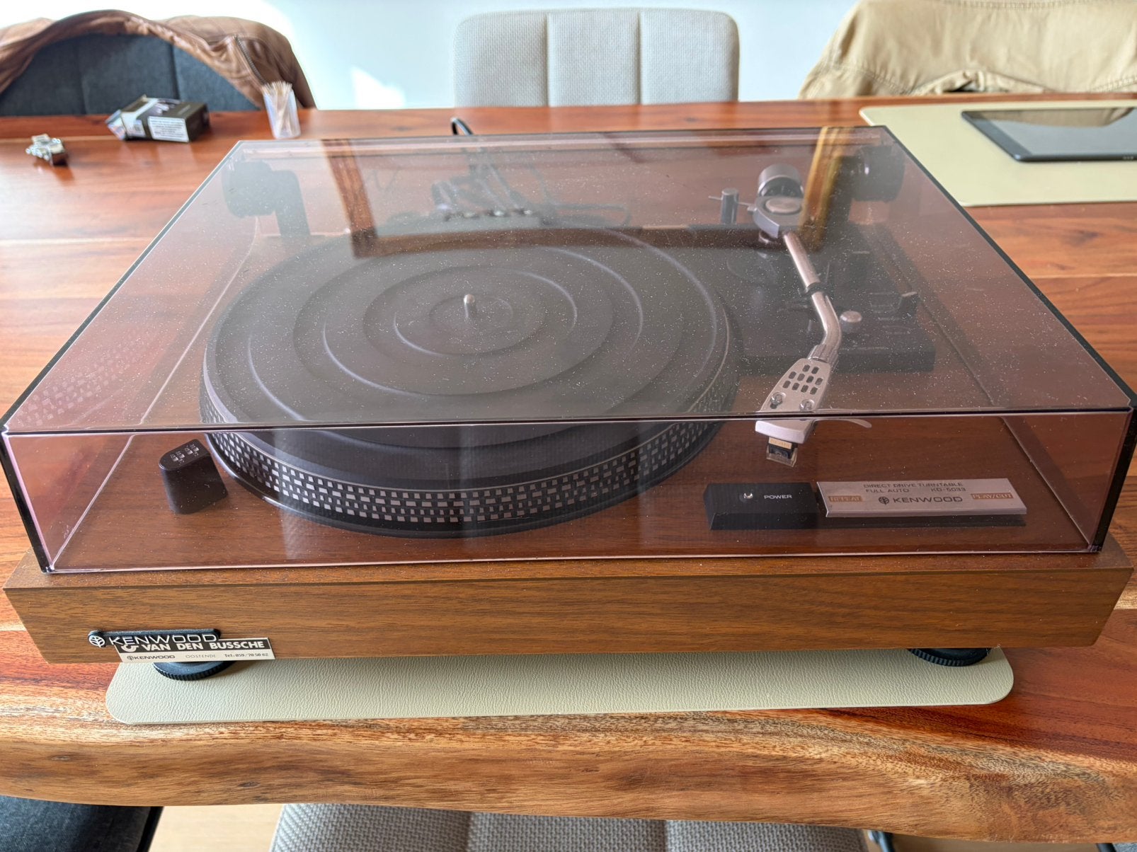 Kenwood KD-5033, TV, Hi-fi & Vidéo, Autres marques, Tourne-disque, Enlèvement, Utilisé