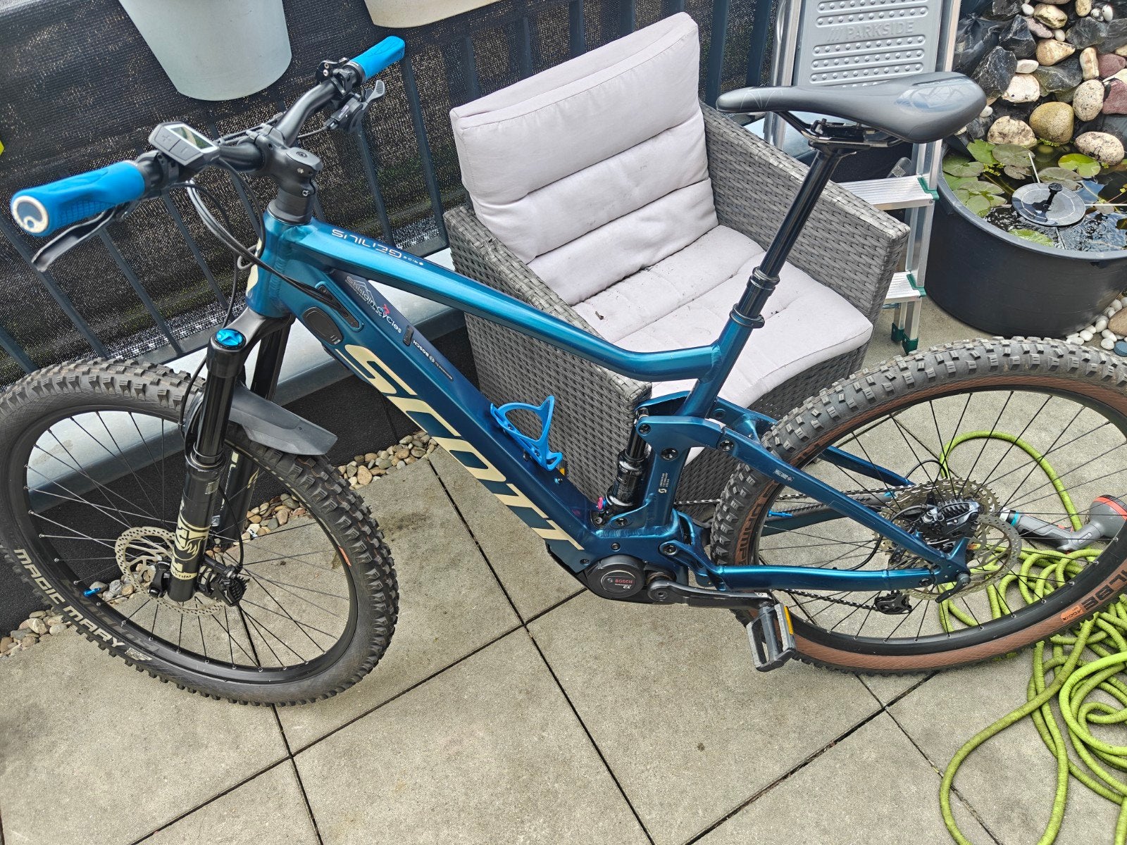 E mtb fully scott maat L, VTT tout suspendu, Enlèvement